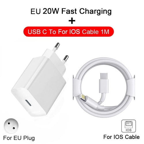 For Apple PD 20W Original Charger For iPhone 14 13 12 11 Pro Max Mini