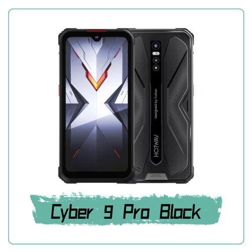 Hotwav Cyber 9 Pro 4G Rugged Smartphone Helio P60 Octa Core 6.3" 8GB +