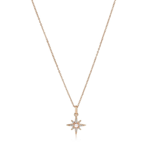 Gold North Star Necklace