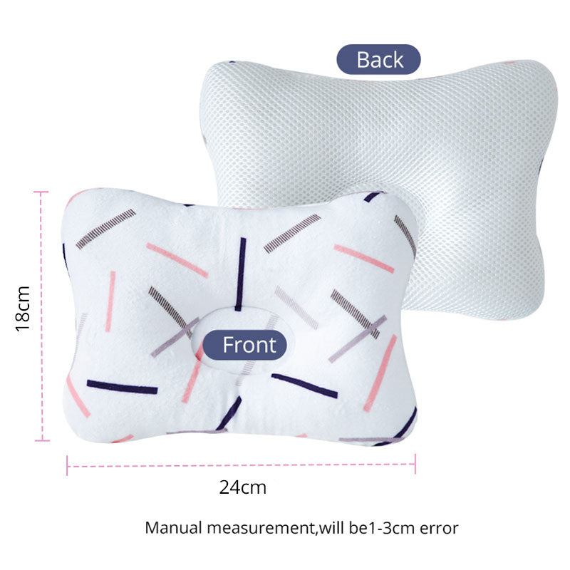 Jamily 1Pcs Bedding Baby Kids Pillow Anti Roll Sleeping Pillow Neck