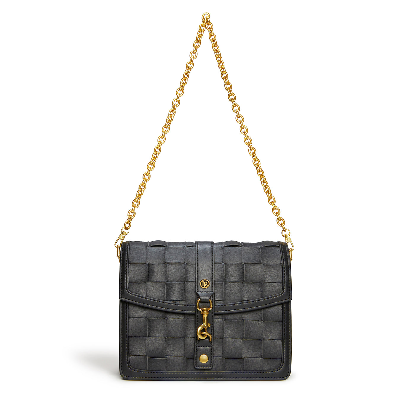 Daisy Black Vegan Shoulder & Crossbody Bag