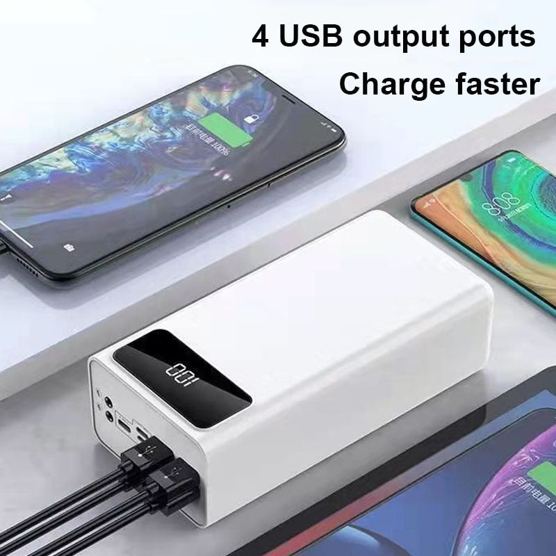 80000mah Power Bank Large Capacity Portable | External Battery