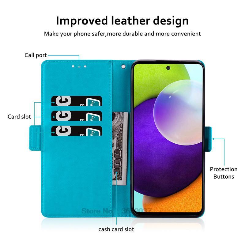 Leather Flip Wallet Case For Huawei Honor 90 Lite Case 2023 Magnetic