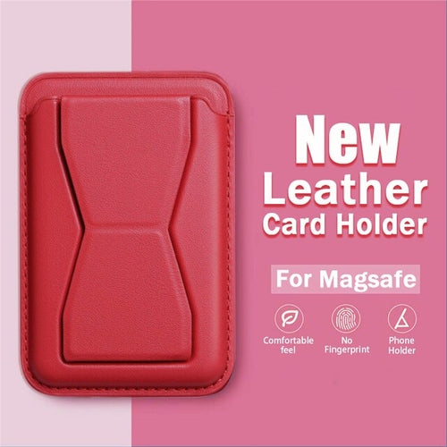 Leather For Magsafe Magnetic Wallet Case For iPhone 11 13 12 14 Pro