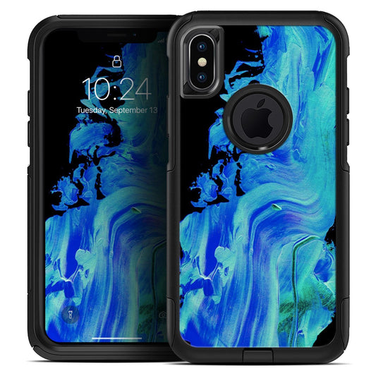 Liquid Abstract Paint V46 - Skin Kit for the iPhone OtterBox Cases