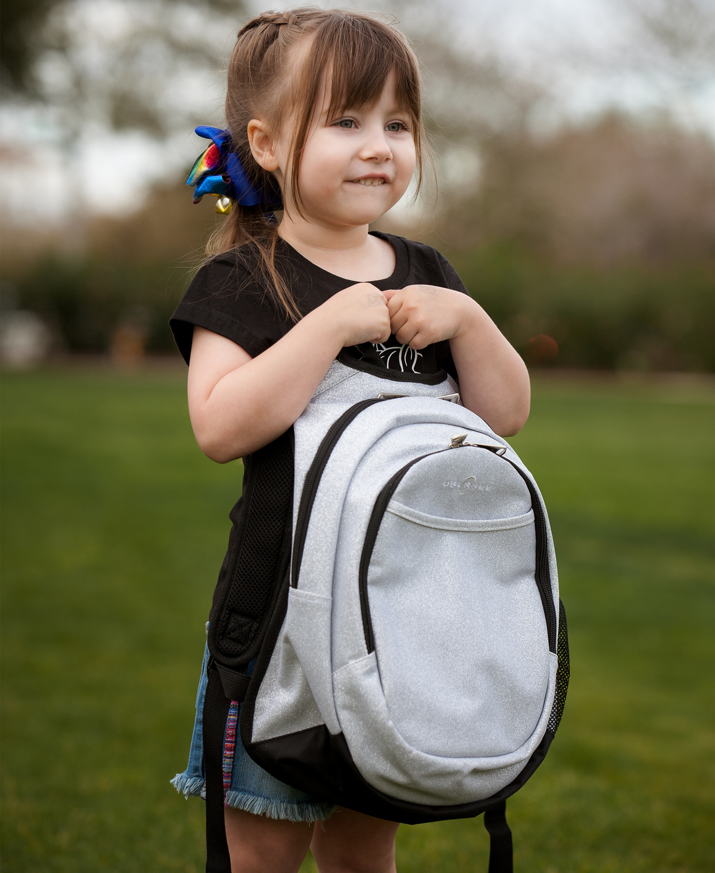 O3KCBP031 Obersee Mini Preschool Backpack for Girls with integrated