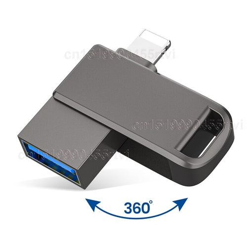 OTG Data Adapter for iPhone Tablet Converter U Disk USB 3.0 to