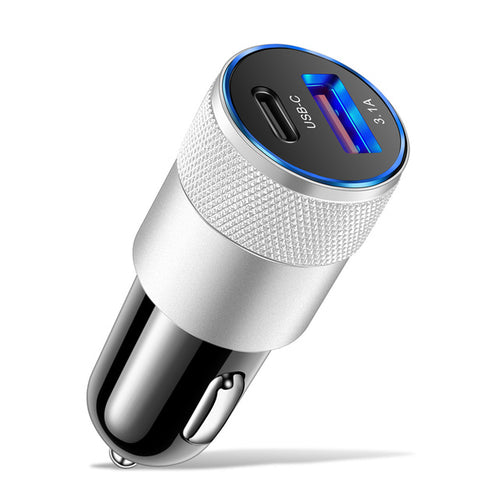 Pd Car Charger 70w Car Phone Charger Usb Type C Fast Charging In Car