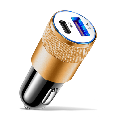 Pd Car Charger 70w Car Phone Charger Usb Type C Fast Charging In Car