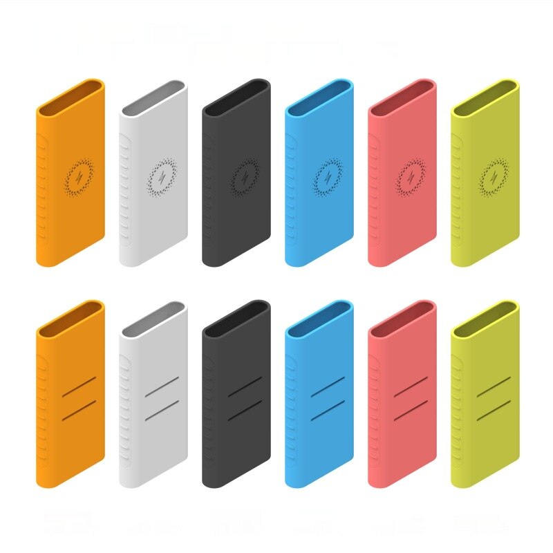 Xiaomi Wireless Power Bank 10000mah Wpb15pdzm - Silicone Case Cover