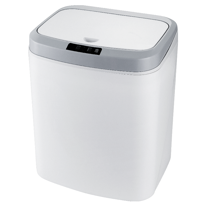 9-16l Smart Sensor Trash Can Infrared Kick Electric Open Large