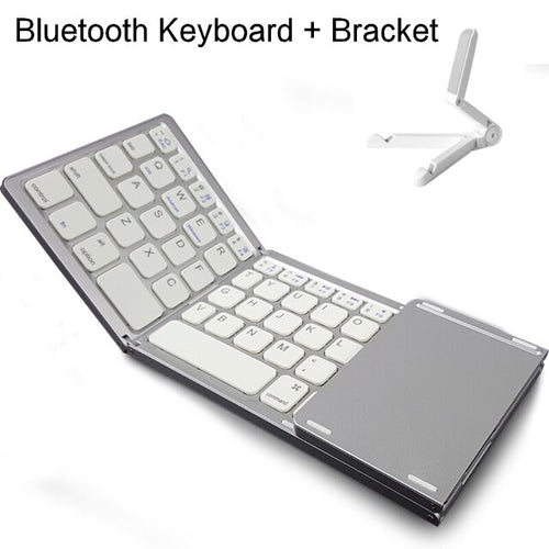 Apple Mobile Phone Keyboard | Folded Wireless Keyboard | Folding