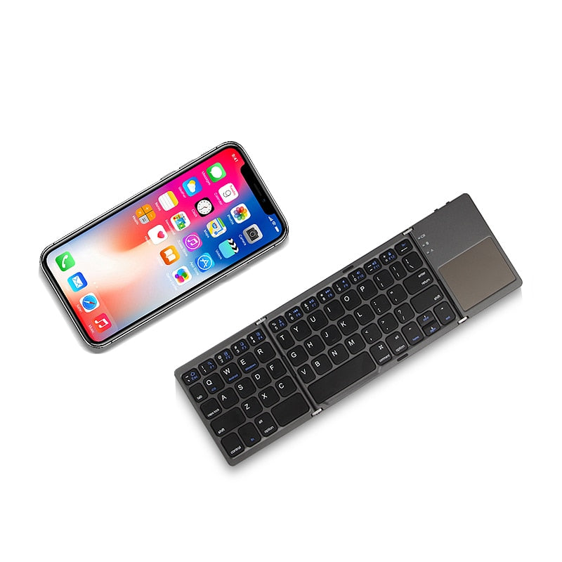 Apple Mobile Phone Keyboard | Folded Wireless Keyboard | Folding