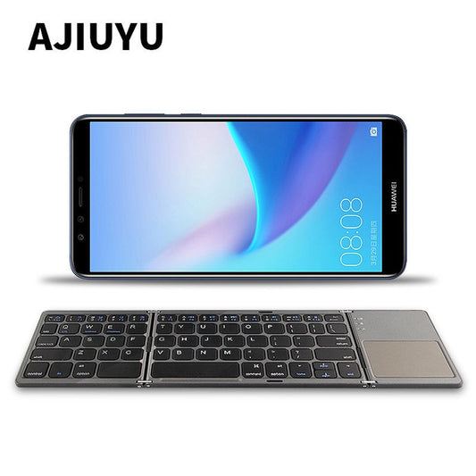 Three Folded Wireless Bluetooth Keyboard For Huawei P10 P9 P8 P7 P6