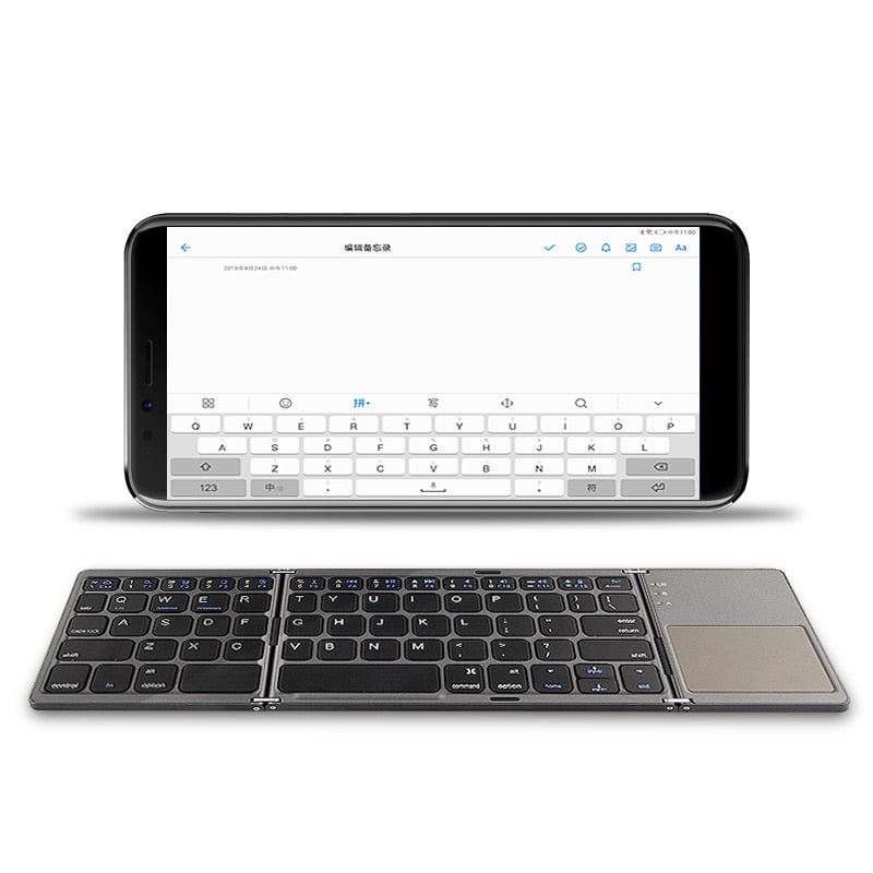 Three Folded Wireless Bluetooth Keyboard For Xiaomi Mi 9t 9se Cc9e Mi