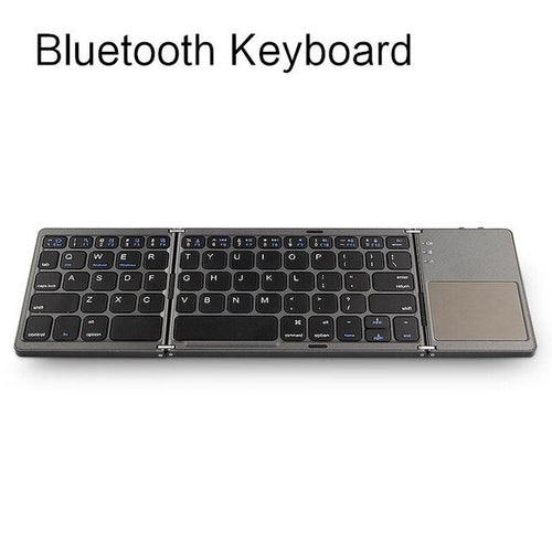 Three Folded Wireless Bluetooth Keyboard For Xiaomi Mi 9t 9se Cc9e Mi