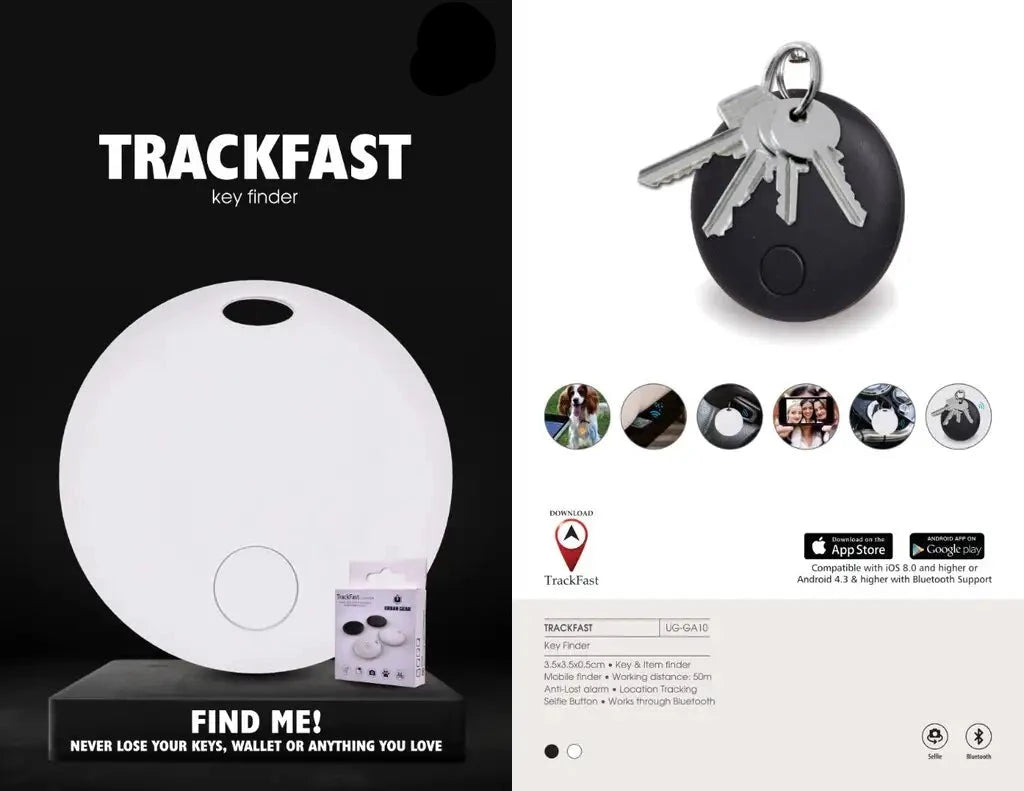 TrackFast Keyfinder Never lose your Belongings