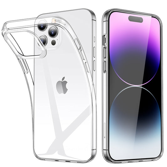 Transparent Phone Case For Iphone 11 12 13 14 Pro Max Soft Tpu