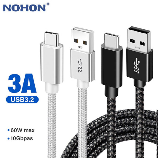 USB3.2 10Gbps Type C Cable USB A to Type C 3.2 Data Transfer USB C SSD