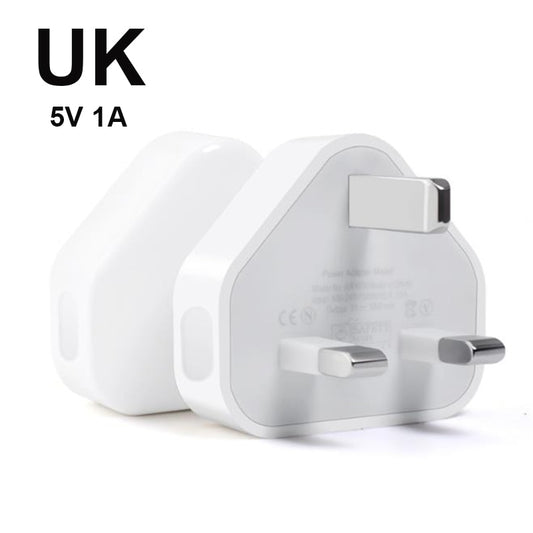 Universal Usb Charger 5v 1a Uk Plug 3 Pin Wall Charger Adapter Smart