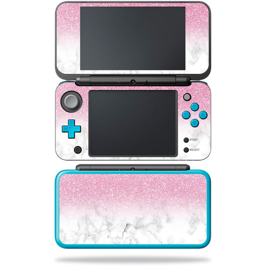 MightySkins NI2DSXL-Marble Glitz Skin for Nintendo New 2DS XL, Mar