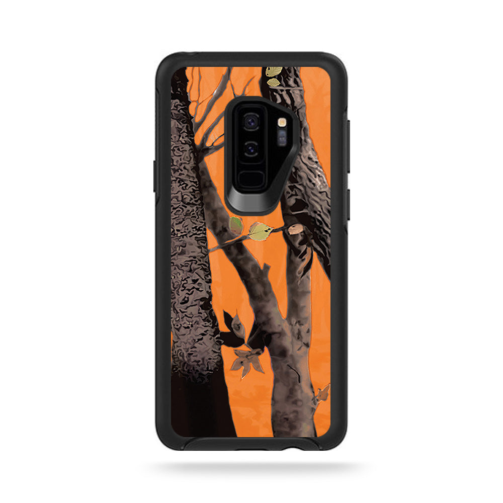 MightySkins OTSSGS9PL-Orange Camo Skin for Otterbox Symmetry Galaxy S9