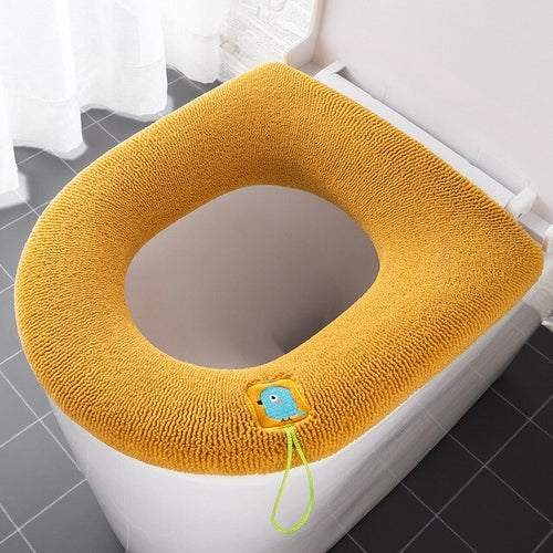 Bathroom Warmer Toilet Seat Cover Pads | Toilet Seat Cover Winter Warm