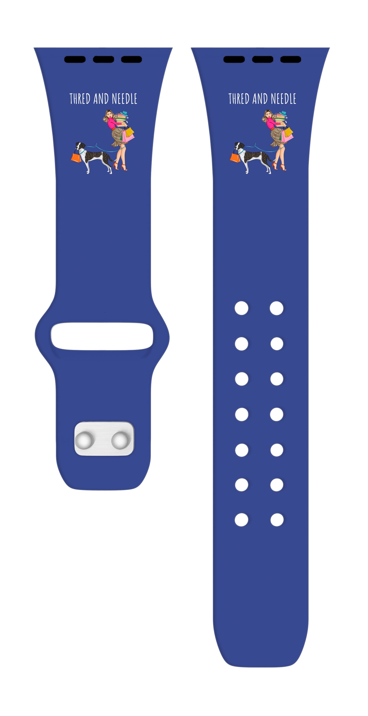 Custom Logo HD Watch Band Compatible with Apple Watch