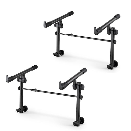 2 tier Keyboard Stand Adapter Adjustable tier for X-Style Piano Stand