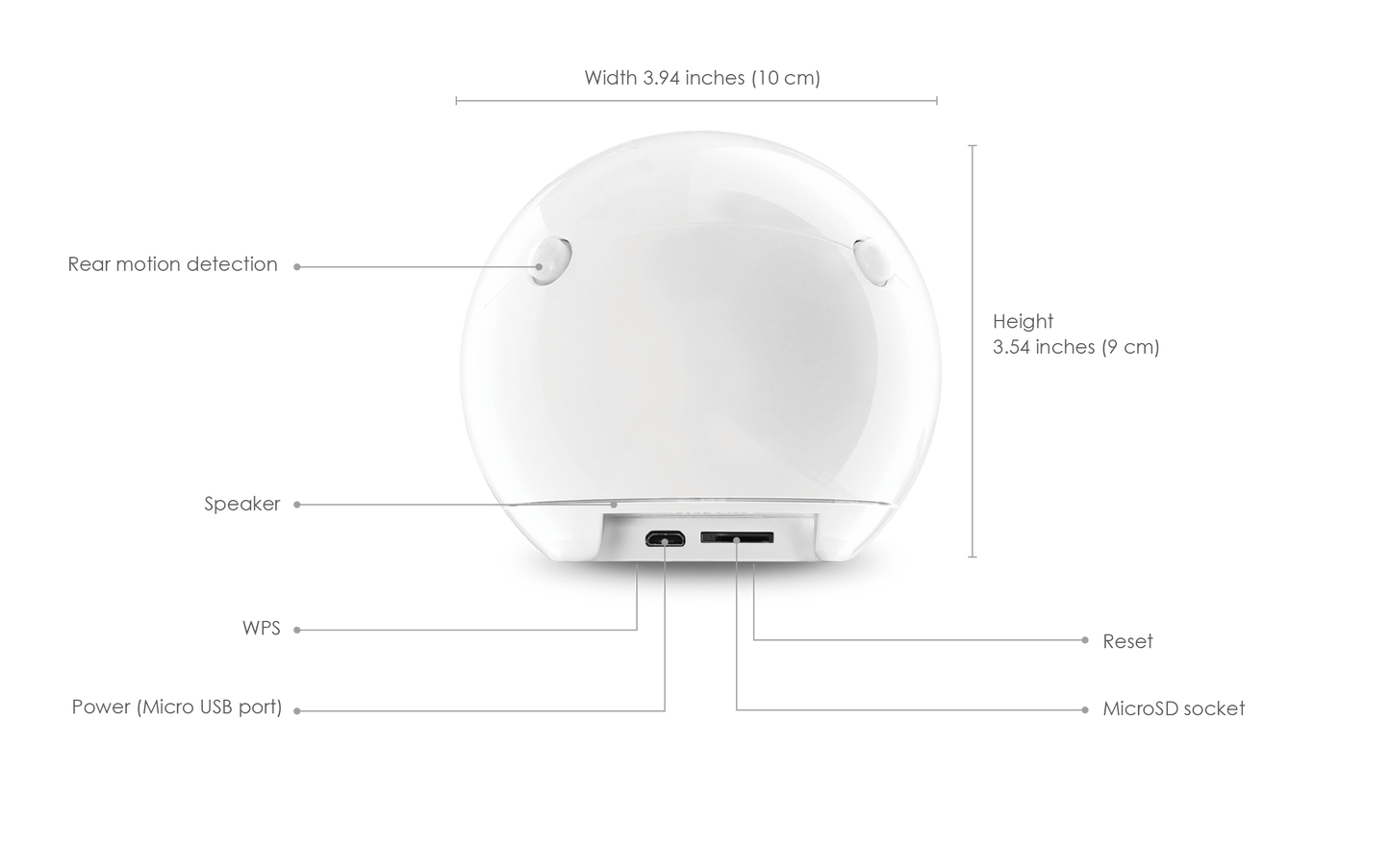 Apollo Indoor Security Camera