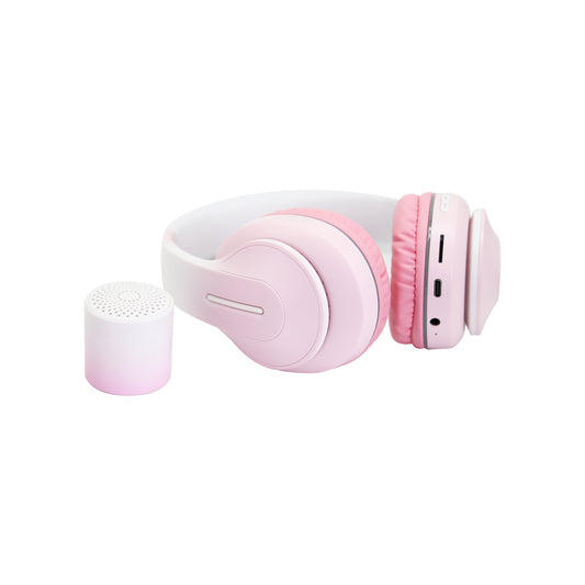 ZTECH Pastel Duo - Wireless Headphone and Matching Mini Speaker