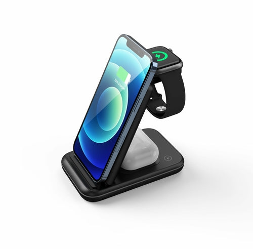 Folding Three-in-one Wireless Charger