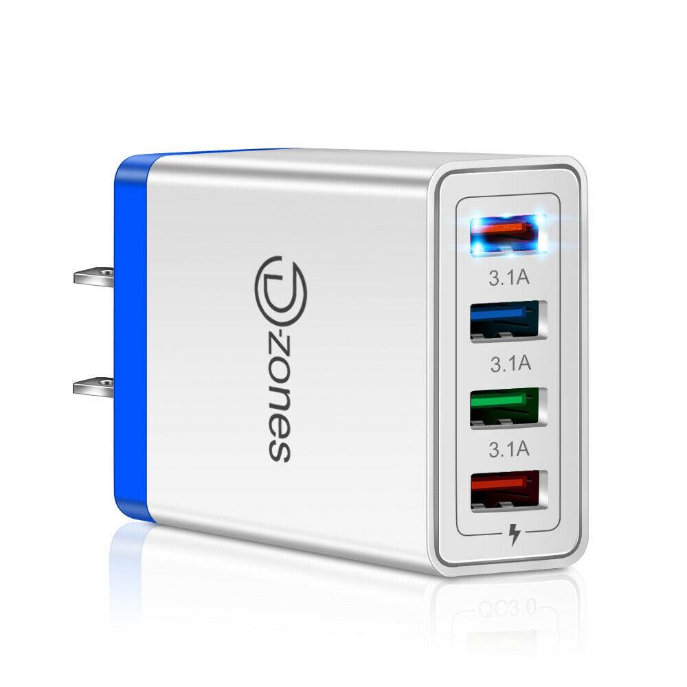 4 Port High-Speed Wall Charger 2 Pack!